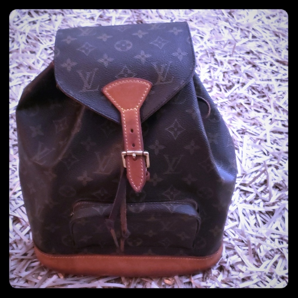 Vintage Backpack a must have with alot of Life to